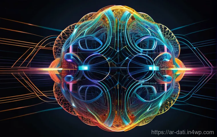 데이터 과학에서 피드백 루프 구현하기 - **Prompt 1: The Evolving AI Brain**
    "A visually stunning, futuristic, and highly abstract repres...