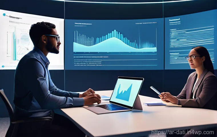 데이터 과학에서의 반복적 프로세스 개선 - **Prompt 1: The Iterative Journey of Data Science**
"A vibrant, dynamic illustration depicting a...
